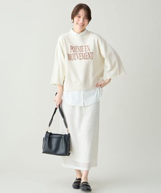 ANY レーススカート エクリュ