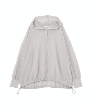 Green Parks リングドットニットパーカー Light Gray
