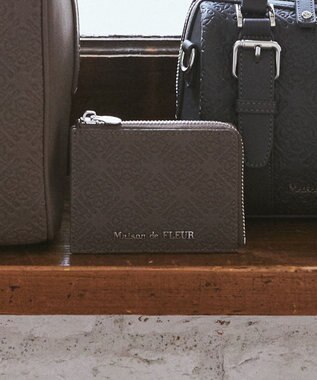 Maison de FLEUR FLEURモノグラムフラグメントケース Brown