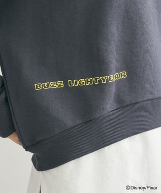 Green Parks トイストーリー／バック刺繍プルオーバー Charcoal Gray