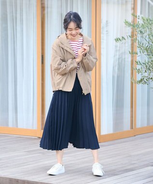 ANY 【手洗い可能・UVケア】ライト撥水マウンテンパーカー ライトモカ