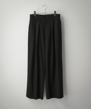 WEGO 【セットアップ対応】2タックバギースラックス ブラックストライプ