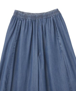 YECCA VECCA デニムコクーンドレープパンツ Indigo