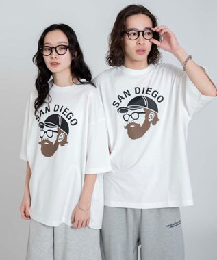 WEGO 【ユニセックス着用ITEM/SMLサイズ/手洗い可】アソートグラフィックT 柄22