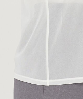 uncrave トリコットシフォン ハイネック カットソー（uncrave STANDARD） オフ