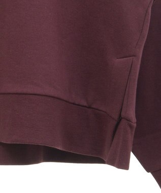 Green Parks 裏起毛フロッキーロゴプルオーバー Dark Red