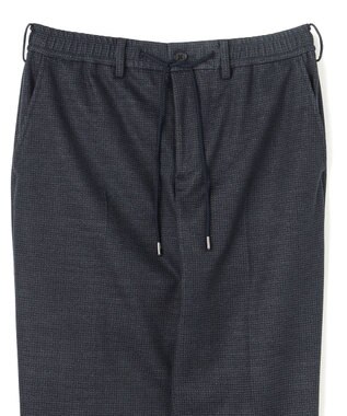 JOSEPH HOMME 新素材【ストレッチ/セットアップ対応】クリアドビージャージー  ドロスト付テーパードパンツ / PEGG CONVERTIBLE ネイビー系