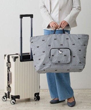 ROOTOTE 8396【サンリオ】 IP.マキシ.パッカブル..ハローキティ-A 01：ハウンドトゥース