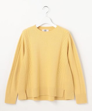 J.PRESS LADIES L 【WEB限定カラーあり】CAT クルーネック ニット イエロー系