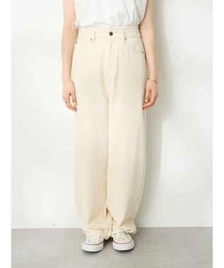 CRAFT STANDARD BOUTIQUE デニムカーブパンツ Natural