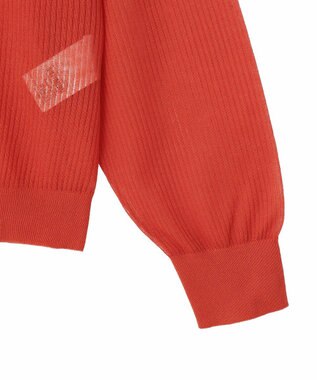 AMERICAN HOLIC シアーリブニットカーディガン Red