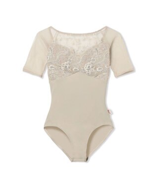 Chacott 【Nela ライン】ハーフスリーブレオタード