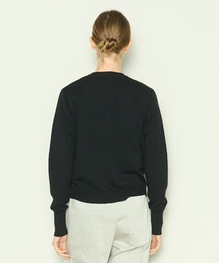 JOSEPH 【洗える】リネンコットン　カーディガン Black