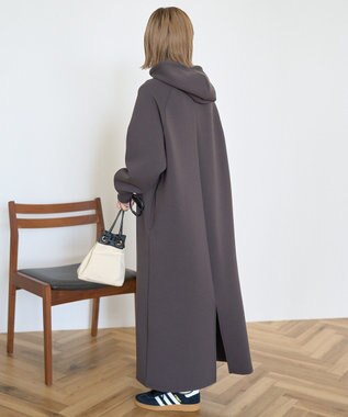 AMERICAN HOLIC ダンボールフーディーワンピース Dark Brown