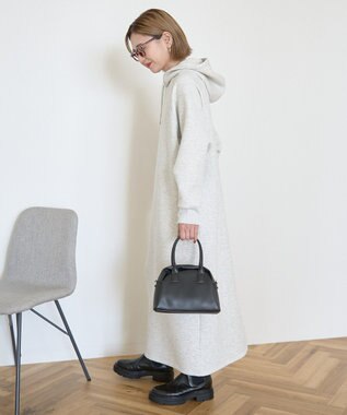 AMERICAN HOLIC ダンボールフーディーワンピース Gray Mixture