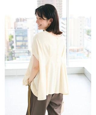 CRAFT STANDARD BOUTIQUE 前後2WAYタックプルオーバー Ivory