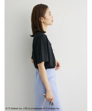 Green Parks ＬＩＦＥ　フォトプリントＴシャツ Black