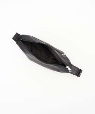 russet ＜ブランド人気No.1ショルダー＞ソフトレザーラウンドショルダーバッグ(CE-1326-WEB) Black2