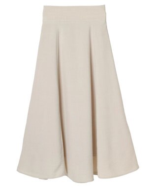 earth music&ecology バックレースアップスカート Ivory