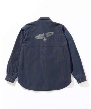 JOSEPH ABBOUD MOUNTAIN 【CREA掲載・ECO撥水・軽量】Teemu Jarviコラボシャツ ネイビー系