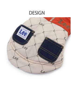 PET PARADISE LEE 綿入ベスト モノグラム 《オレンジ》 小型犬 オレンジ