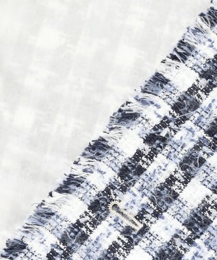 BEIGE， BERYL / ファンシーツイードダブルジャケット Navy Mix