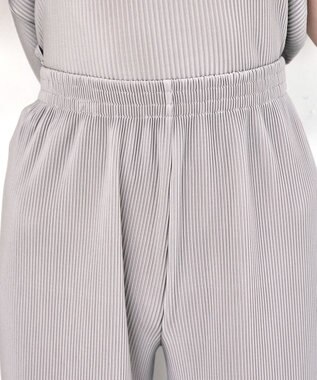 Tiaclasse 【2点セット・新色追加・洗える】クリスタルプリーツセットアップ グレージュ