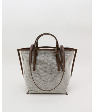 MORROW by thank 【軽量】CECILY OW 2way バッグ 1インナーSET ブラウン X BWミックス