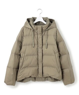 23区 L 【滝沢眞規子さん着用/VERY掲載】シレータフタ コンパクト ダウンコート カーキ系