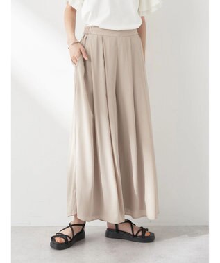 earth music&ecology 選べる丈スカーチョ Beige