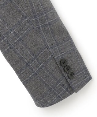 J.PRESS MEN 【NEW STAGE】ミキシングチェック ジャケット ライトグレー系4