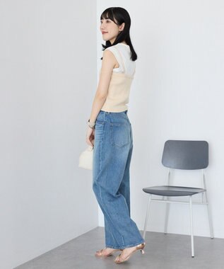 AMERICAN HOLIC 【2WAY】ニットチューブトップ Ecru