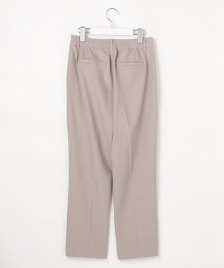 ANY SIS スマートビューティストレッチ テーパードパンツ グレージュ