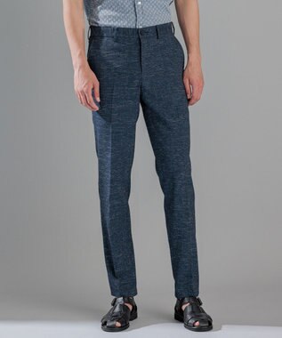 JOSEPH HOMME スムーススラブストレッチ  /  CITY ネイビー系