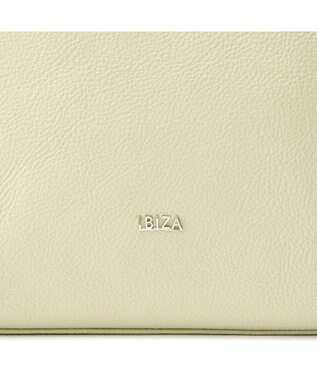 IBIZA リンピード　牛革　2WAYバッグ アイボリー