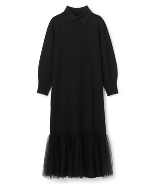 TOCCA 【百田夏菜子さん着用】SWEETS BAR ニットドレス ブラック系