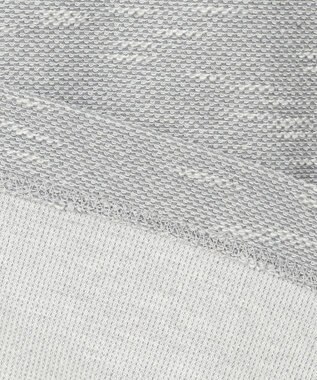 JOSEPH ABBOUD 【オーガニックコットン/JAPANファブリック】スラブインレイ Vネック 長袖 Ｔシャツ ライトグレー系