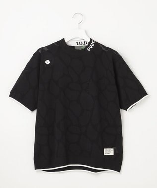 PW CIRCULUS 【MEN】ジラフメッシュ モックネック ブラック系