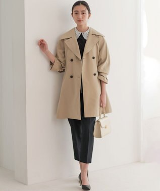 組曲 リラクシング トレンチコート ベージュ系