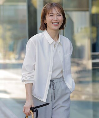 J.PRESS LADIES 【WEB限定カラーあり・洗える】FINE SLEEVELESS ニット タンクトップ ゴールド系