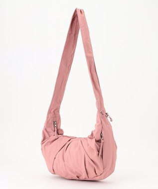 LA BAGAGERIE 【maison vert】 【軽量/多収納】ギャザーワンショルダー　Small ピンク