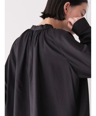 AMERICAN HOLIC イージーケア２ＷＡＹボウタイブラウス Black