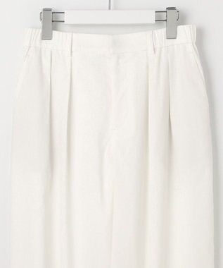 自由区 S 【セットアップ対応・洗える】LIPストレッチワイドストレート パンツ オフ