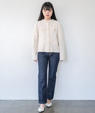 caqu FS regular straightⅡ 程よい太さの定番ストレートシルエット re.birth