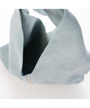 UNBILLION カシュカシュ cachecache / スエードスタッズミニホーボーバッグ ブルー