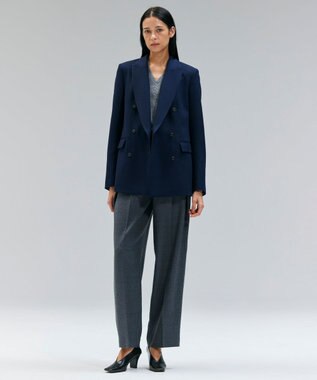 BEIGE， 【VERY NaVY12月号掲載】BUNNELL / ウールダブルブレストジャケット Navy