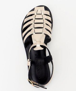 自由区 【CORSO ROMA】グルカ サンダル ゴールド系