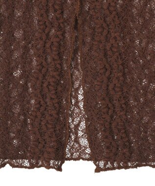 earth music&ecology レースプルオーバー Brown