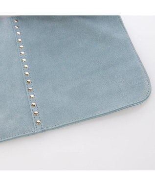 UNBILLION カシュカシュ cachecache / スエードスタッズミニホーボーバッグ ブルー