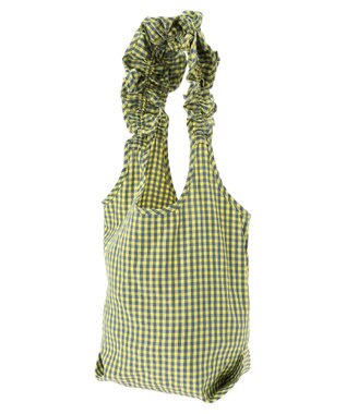 AMERICAN HOLIC ギンガムフリルバッグ Yellow
